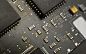 General 2560x1600 technology electronics chips numbers PCB transistors resistor