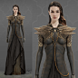 Fantasy Costume Designs, Xander Smith : Personal piece exploring some fantasy costuming. I wanted to create a workflow that makes designing iterations fast, high quality, and versatile, while also creating elements that are ready to be 3D printed, so that