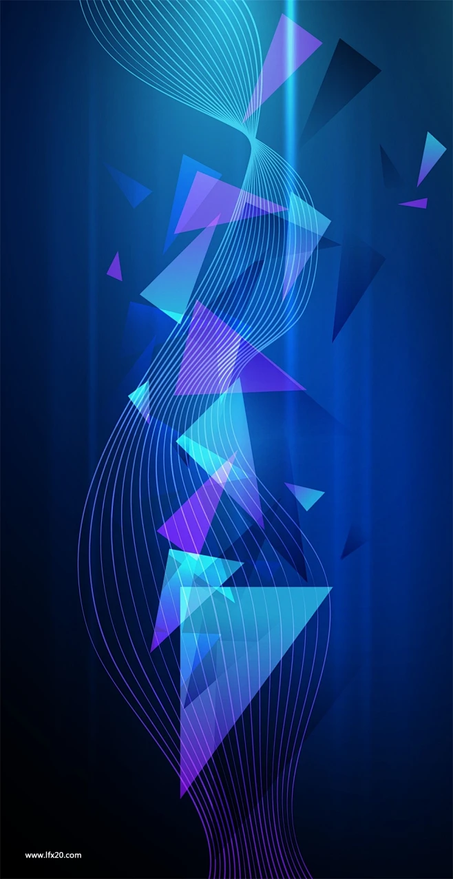 创意时尚几何彩色图形光效背景海报图片_炫彩光效背景图片素材-花瓣网