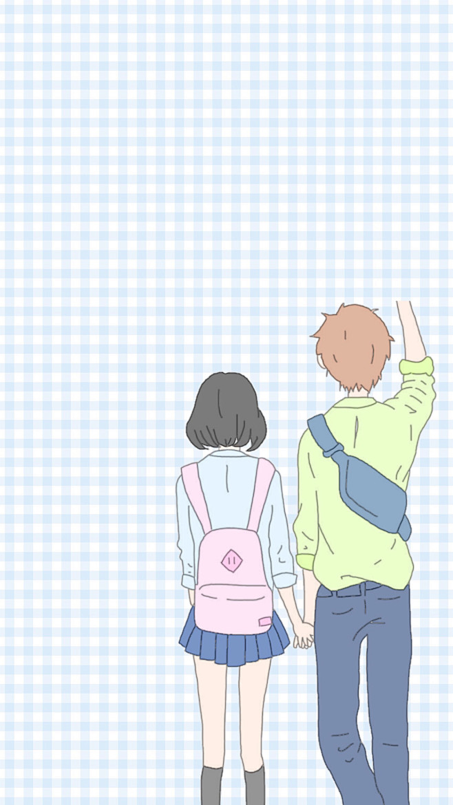 卡通手机壁纸少女心原宿可爱日系韩系背景锁屏78