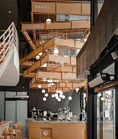 室内手绘素材积累38-吧台设计 - 小红书
