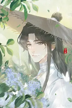 谢怜_漫画图片_绘画_同人_彩虹_天官赐福_谢怜_动漫_漫评_二次元社区