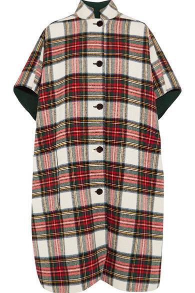 Burberry | 正反两穿格子呢羊毛...