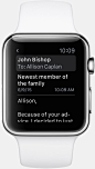 Apple - WatchOS 2 : watchOS 2 brings numerous updates to Apple Watch, including new watch faces, faster, more powerful apps, and enhanced communication options.