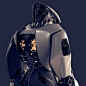 MechaDude, Mike Jelinek : Mechanoid entirely done with Gravity Sketch in VR. Rendered with Keyshot.