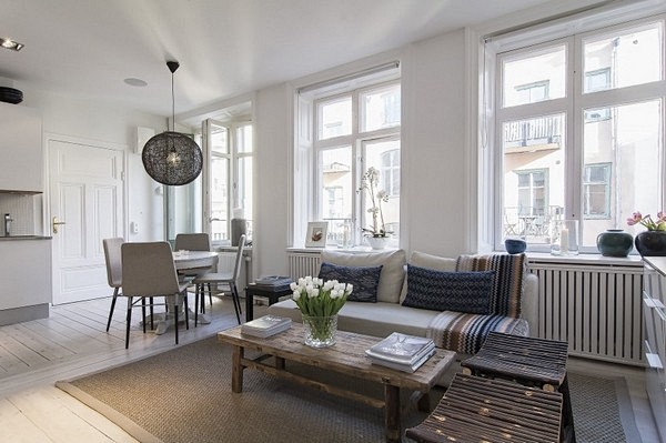 令人心动的瑞典清新小公寓
