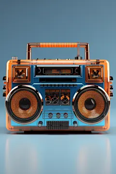 家电怀旧收音机录音机模型