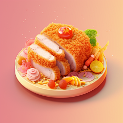 大立口儿采集到Illustration 3D