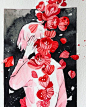 红配绿～
ins：maruti_bitamin
#简笔画##手绘##水彩#