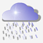 雨天免抠素材_新图网 https://ixintu.com 雨天 天气图标 天气素材