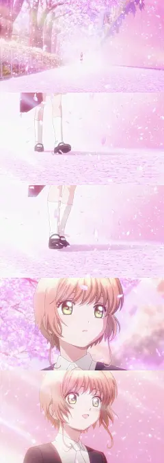 高清少女小清新壁纸可爱
魔卡少女樱