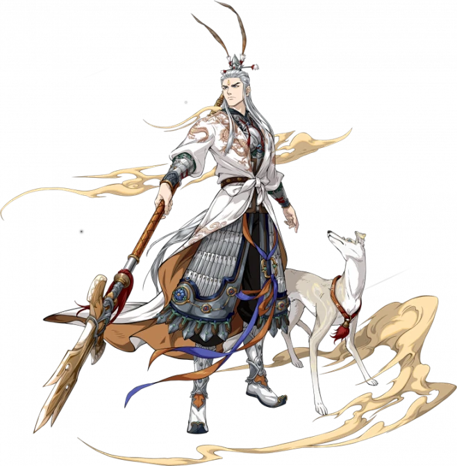 735px-立绘_杨戬.png (735×750)-花瓣网