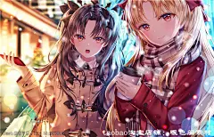 FGO/Fate伊斯塔凛艾蕾弓凛枪凛同人图集原画插画壁纸美术图片素材-淘宝网