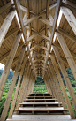 福建村庄中传统木工与数字技术结合的风雨桥,致谢香港大学