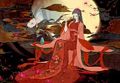 梁祝-墦索__涂鸦王国插画