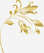 金色植物花纹png免抠素材_新图网 https://ixintu.com 金色植物花纹 华丽花纹 底纹花边 边框线条 花纹花边 金色花边 欧式花纹