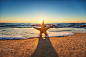 Starfish on the beach