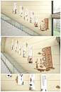 中式国画荷花楼梯廉政文化墙设计【党建文化墙下载】 - 众图网