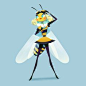 Muhd Noh  on Instagram: “Honey Bee  #drawthisinyourstyle for @toradrawings's OC  #tora9k #dtiys #bee #honeybee #fairy #girl #drawing #characterdesign #cartoon…”