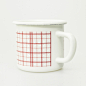 日本400ml水杯加厚搪瓷杯搪瓷马克杯 咖啡杯珐琅奶杯茶缸子情侣杯