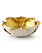 Gilded Tulip Bowl - Horchow