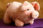 外贸仿真Pig猪猪 香猪 粉红色猪毛绒玩具 公仔生日新年礼物