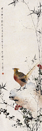颜伯龙       满族，北京人。名云霖字伯龙（亦以行），号长白布衣，所居曰椿草堂。 
    早年毕业于北京师范学校，继入北京艺术专门学校国画系，受业于王梦白（云），陈衡恪（师曾）诸先生，毕业后被聘为北京师范学校及艺术专门学校国画教师，中国画学研究会评议委员。 
    除讲课授徒之外，并观摹历代名迹，深谙古法，教学相长，于国画中之山水、人物、花鸟、走兽各有所长，尤精于花鸟，在潜心研究之基础上，听鸟说甚，问花笑谁，工笔写生，遂成大家。常谓“西画有人物、静物、翎毛诸种，形象真实，但只是标本画，而配景极少。