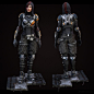 Female Merc Picture  (3d, character, sci-fi, girl, woman, soldier)