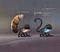 Creature Design - Griggies, Lip Comarella on ArtStation at http://www.artstation.com/artwork/creature-design-griggies: Creature Beast, 2D Creatures, Creature Design, Artstation Ios, Beast Creature, Character Design, Concept Creature