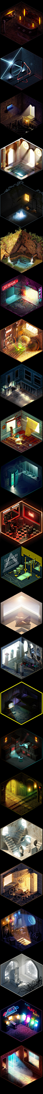 Isometric Rooms With Stories V.3 : Isometric Rooms With Stories V.2