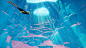 ABZU - Screenshot : Descend into the heart of the ocean where ancient secrets lie forgotten. But beware, dangers lurk in the depths. "ABZÛ" is from the oldest mythologies; AB, meaning water, and ZÛ, meaning to know. ABZÛ is the ocean of wisdom.