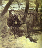 俄罗斯肖像画家瓦伦丁·亚历山德罗维奇·谢洛夫(Valentin Alexandrovich Serov)油画作品(24)