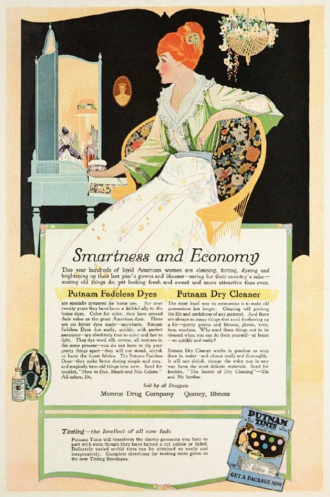 Vintage Ads，1920s ​​...