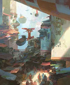 Theo Prins作品：未来、科技、幻想