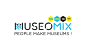 Museomix - Brand identity : Museomix Brand Design : Logo, typography, posters, pictograms ...Museomix is three days to remix the museum with visitors, stakeholders, coders, designers, museum designers, curators, artists, mediators ...The logo can evoke th