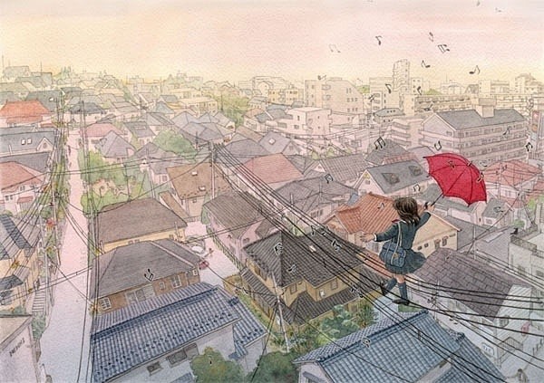 日本插画师 金沢まりこ Kanazawa...
