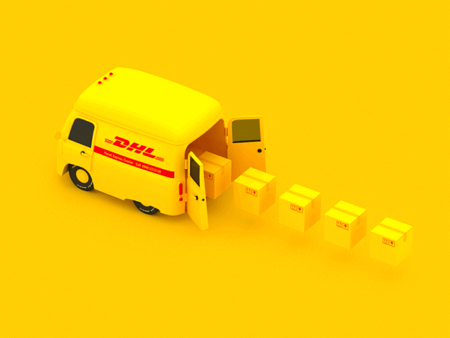 Animation for DHL tr...