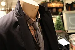男装店铺装修设计图集丨服装展示展架展台/试衣间展示区销售区设计