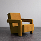 北欧设计师创意造型阅读沙发椅设计师休闲扶手椅乌德勒单人沙发椅-淘宝网