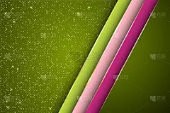 别致的海报背景模板。，创意数码插画。