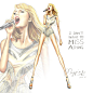 The incredible Taylor Swift - by Maggie Ai
#时尚插画# #时装插画# #时装画# #服装设计# #时装手绘# #服装手绘# #手绘# #插画# #服装# #时尚# #品牌# #绘画# 