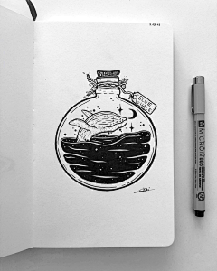 苍画枫采集到黑白