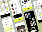 Ecommerce - Mobile App by Anastasia Golovko on Dribbble