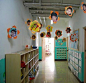 幼儿园走廊环境布置装饰效果图片