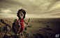 《即将消失的部落》 MAASAI部落 红黑勇士 JIMMY NELSON 摄影艺