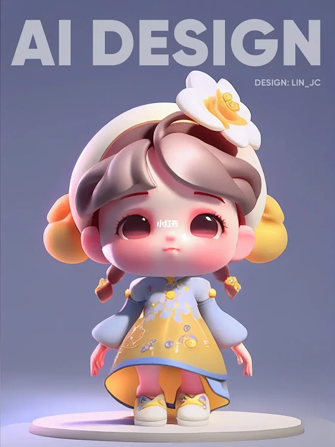 Al设计【嘟嘟 IP】第四弹 古风系列