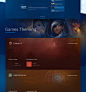 Blizzard - News Site Design (2017) on Behance