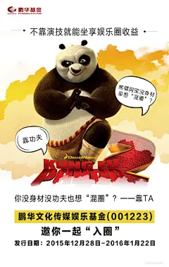 功夫熊猫篇电影海报