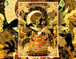 国潮插画｜五行之金麟岂是池中物