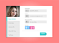 Tabbed Profile Widget - 365psd